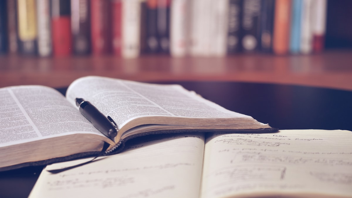 Trading Top Tip: Learn Before You Earn — opened book